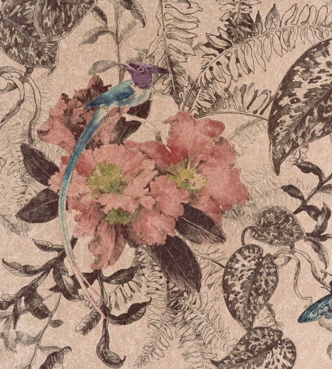 Hedgerow Wallpaper by 1838 Wallcoverings Copper