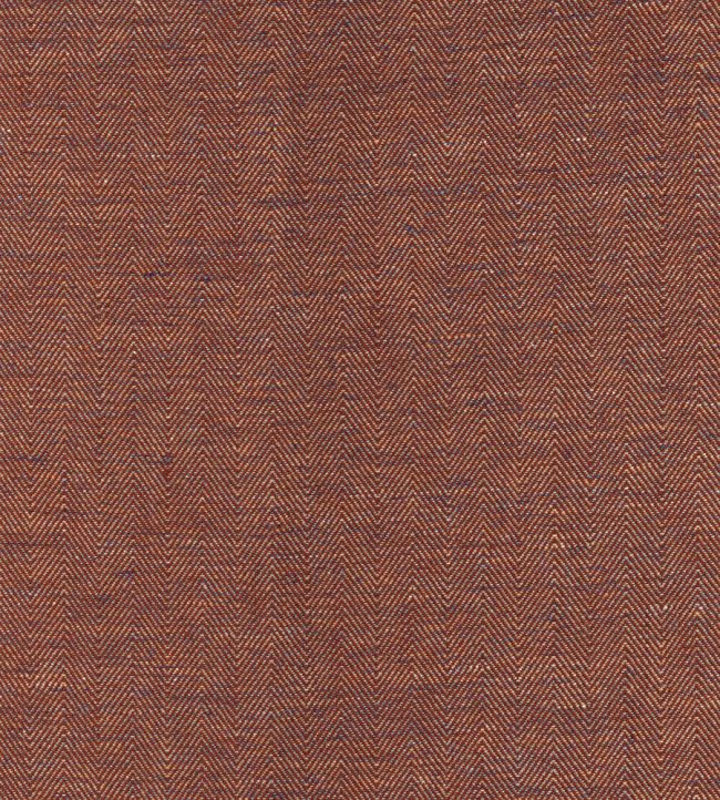 Hedgerow Herringbone Fabric by Ian Mankin Beech Nut