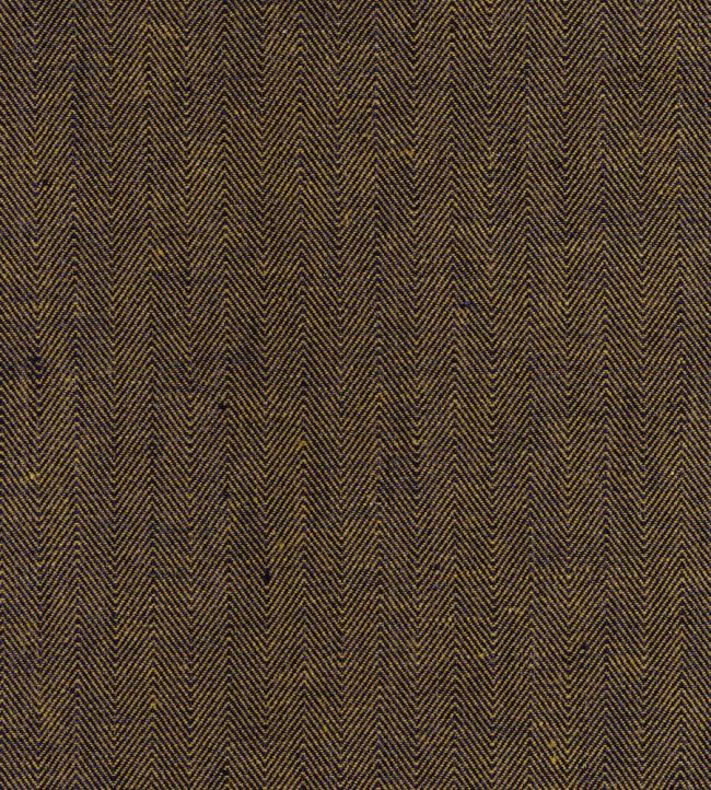 Hedgerow Herringbone Fabric by Ian Mankin Truffle