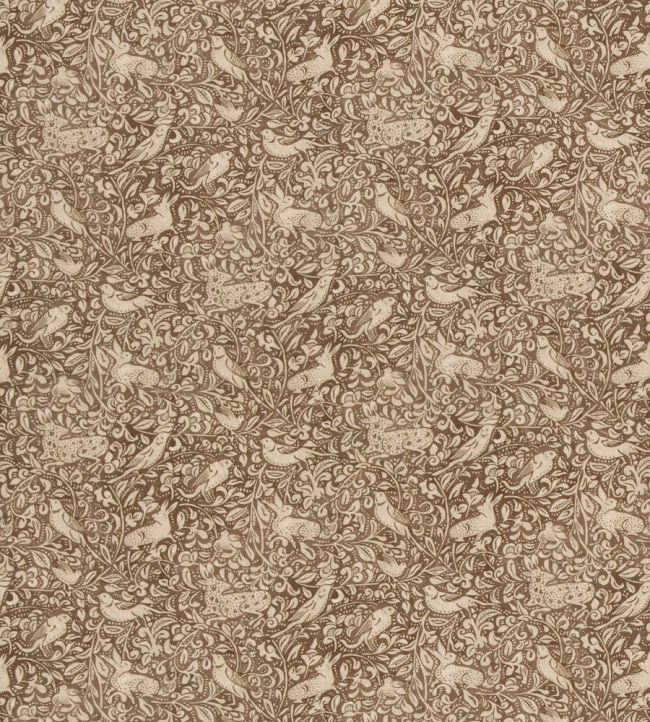 Hedgerow Fabric by Mulberry Home Espresso