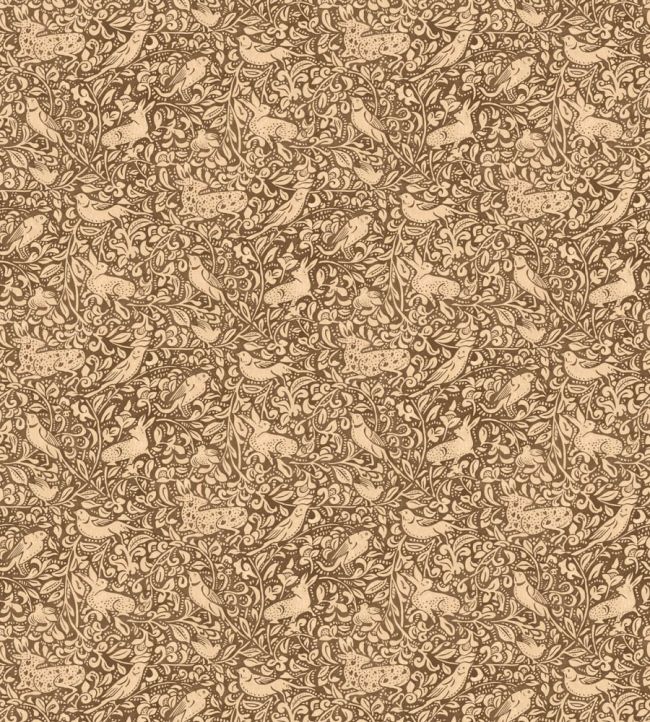 Hedgerow Wallpaper by Mulberry Home Espresso