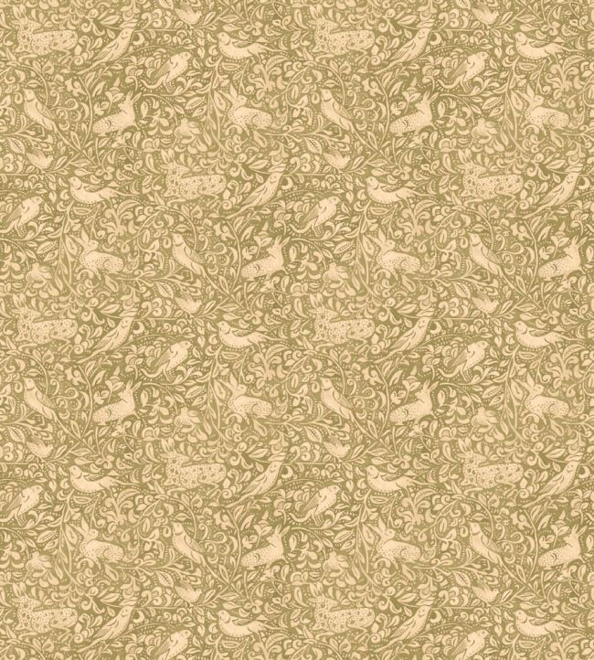 Hedgerow Wallpaper by Mulberry Home Moss
