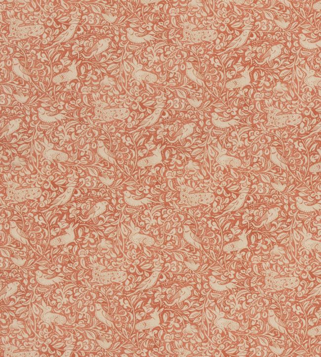 Hedgerow Fabric by Mulberry Home Russet