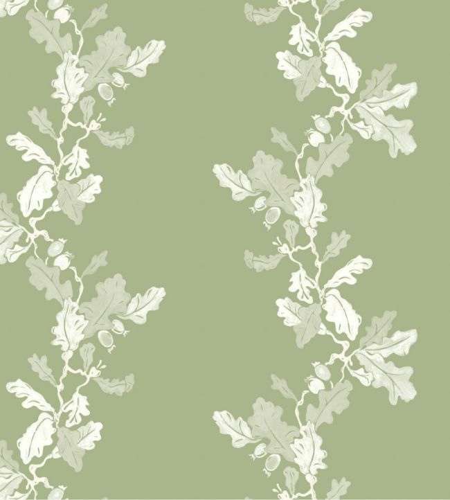 Hedgerow Silhouette Wallpaper by Madeaux 02 Leaf