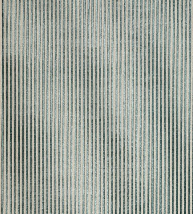 Helia Stripe Fabric by Jane Churchill Ocean