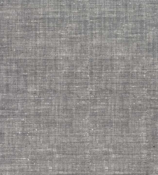 Hemp Vinyl Wallpaper by Christopher Farr Cloth Coal