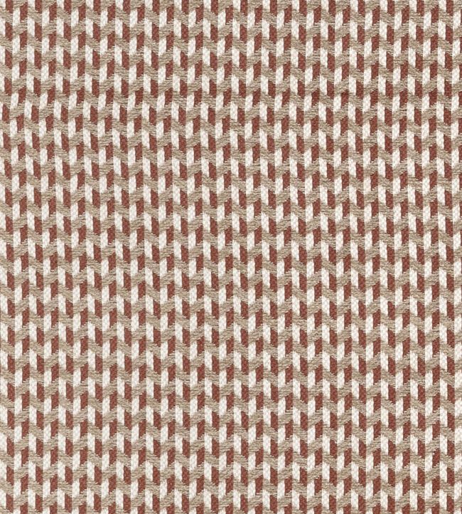 Hendrick Fabric by Thibaut Terracotta