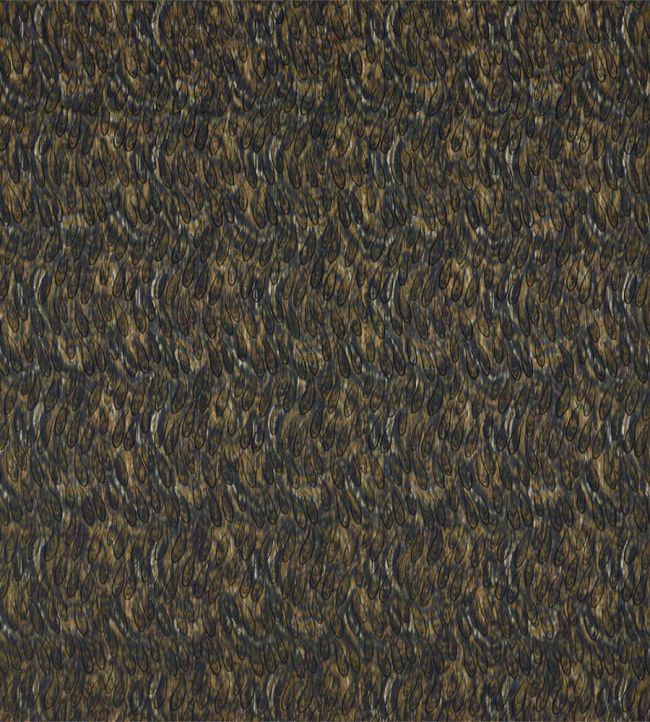 Hennings Fabric by Zoffany Tigers Eye/Ink