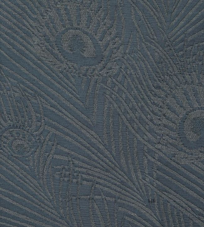 Hera Plume in Dyed Jacquard Fabric by Liberty Pewter Blue