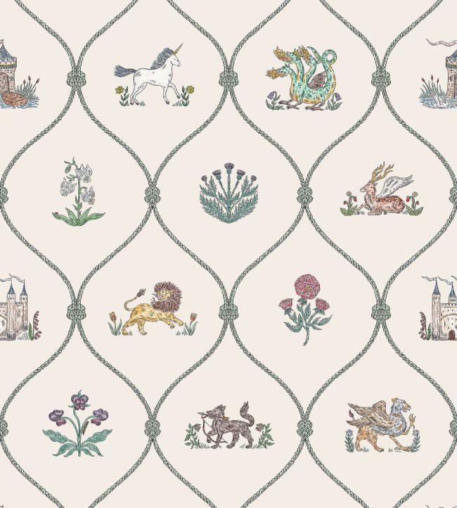 Heraldic Wallpaper by CommonRoom Stone