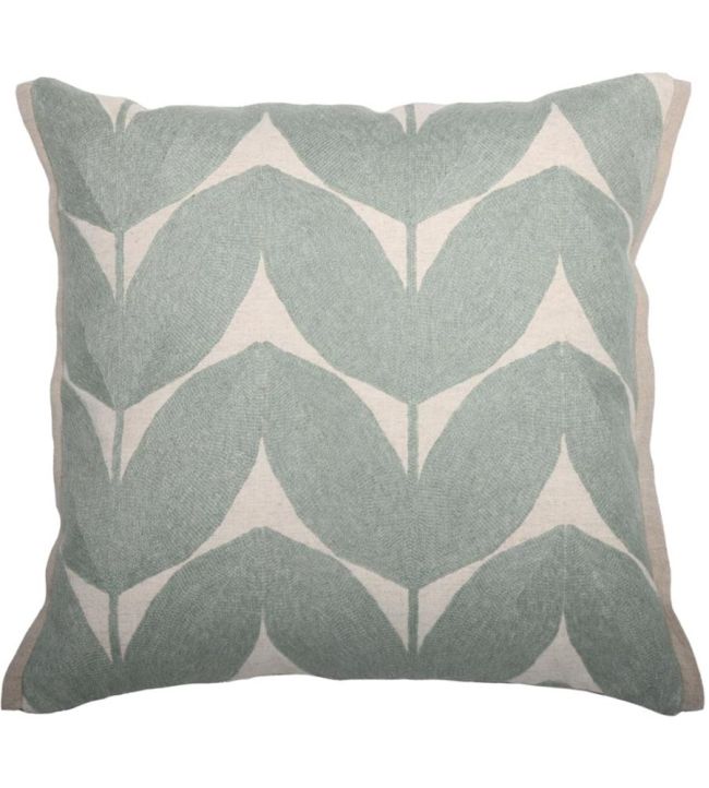 Herbes Folles Cushion 45 x 45cm by Maison Casamance Celadon