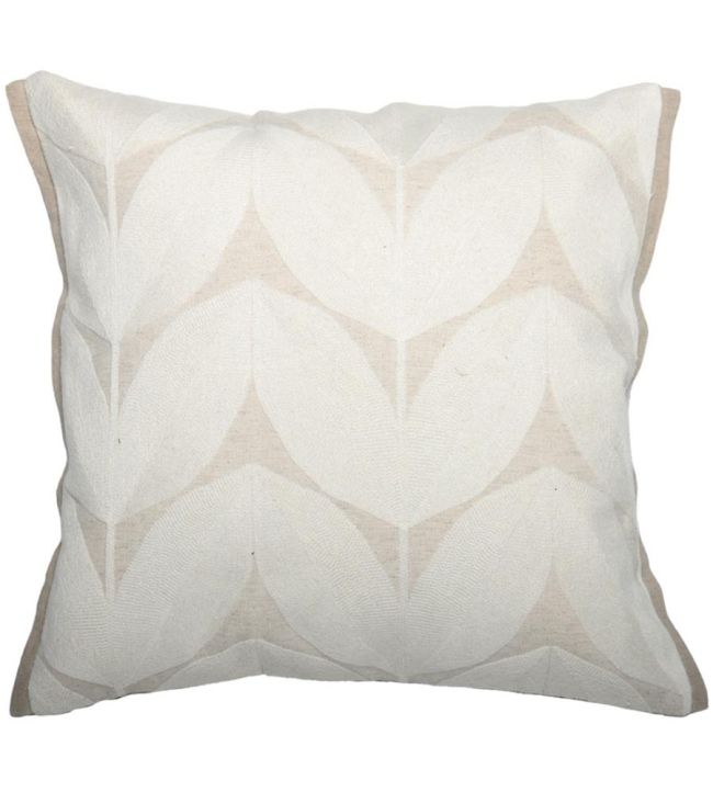 Herbes Folles Cushion 45 x 45cm by Maison Casamance Ivoire