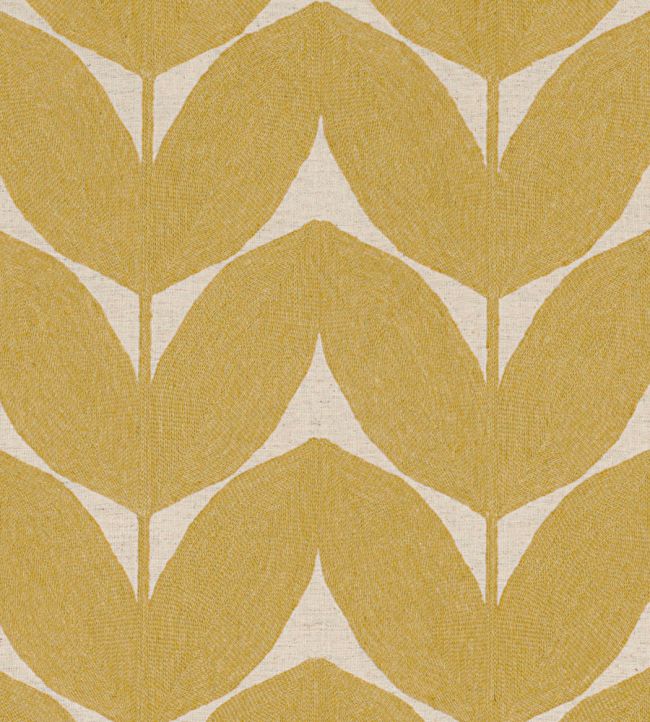 Herbes Folles Fabric by Casamance Moutarde