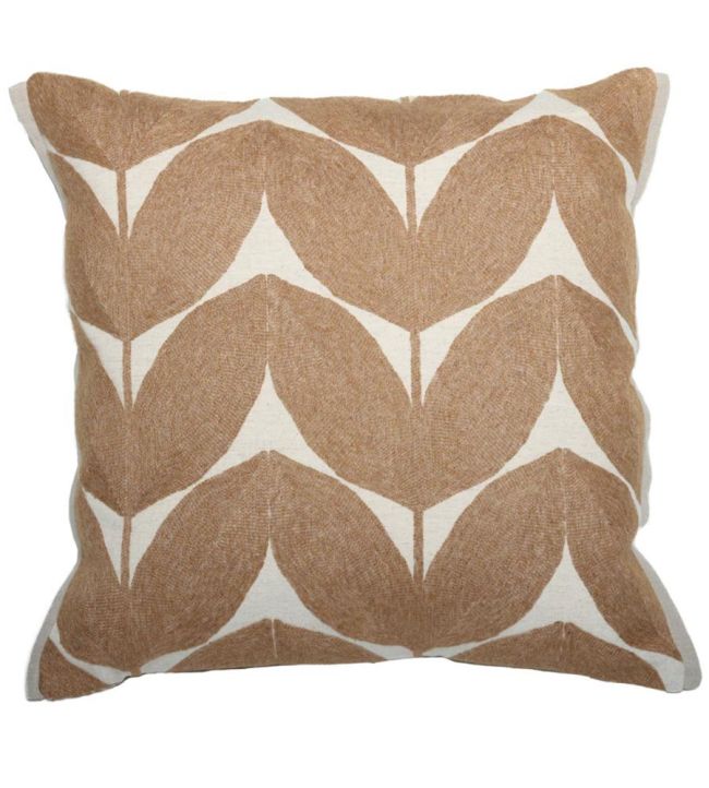 Herbes Folles Cushion 45 x 45cm by Maison Casamance Tabac