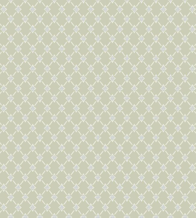 Herman Wallpaper by Borastapeter Soft Green