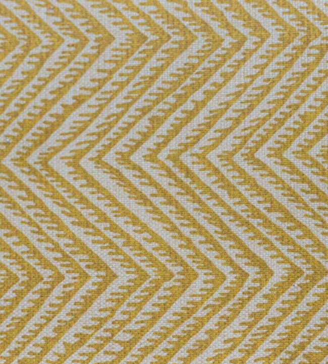 Herringbone Resist Fabric by Titley and Marr Amber