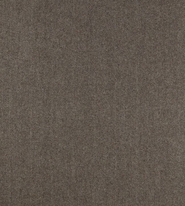 Herringbone Fabric by The Isle Mill Bark