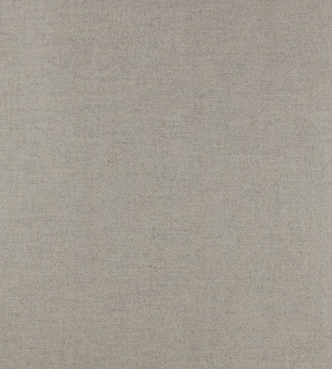 Herringbone Fabric by The Isle Mill Fog