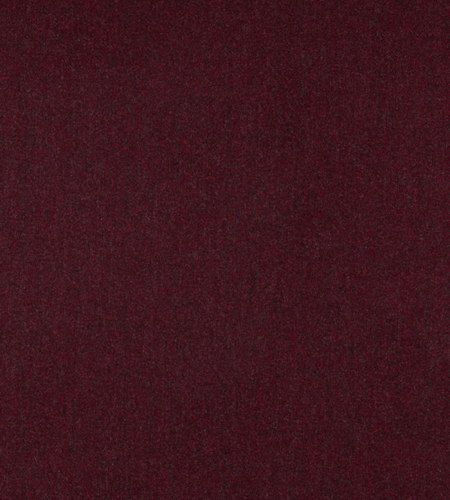 Herringbone Fabric by The Isle Mill Ruby