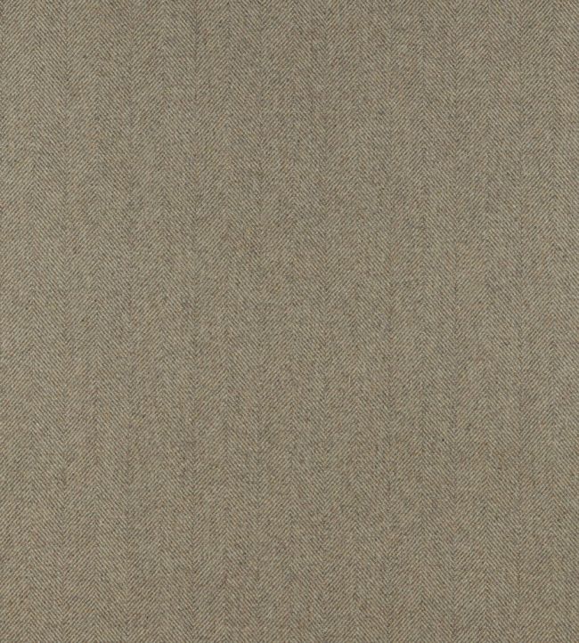 Herringbone Fabric by The Isle Mill Taupe
