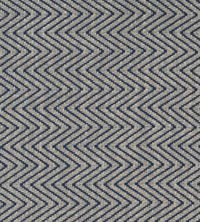 Hicks Fabric by James Hare Midnight Navy