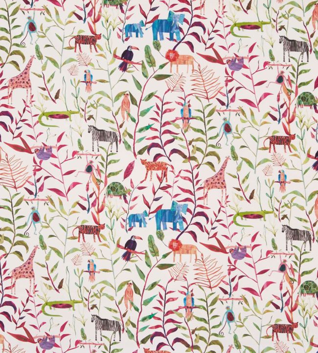 Hide And Seek Fabric by Prestigious Textiles Rainbow