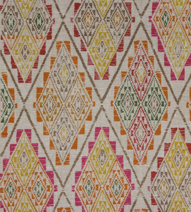 Hideaway Fabric by Christopher Farr Cloth Hot Pink