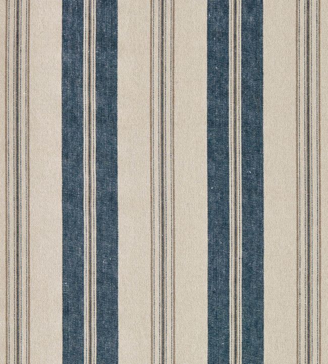 Highgrove Stripe Fabric by Sanderson Jodhpur Blue