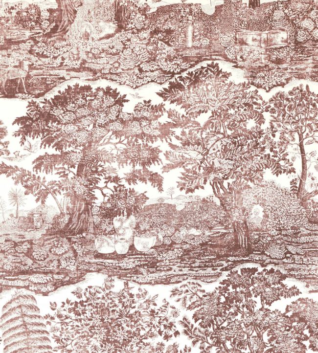 Highgrove Toile Fabric by Sanderson Gritstone