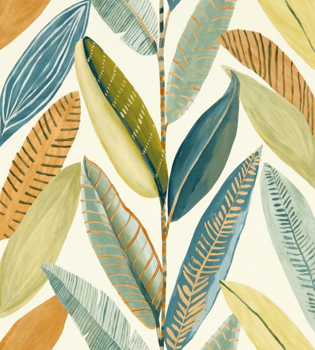 Hikkaduwa Wallpaper by Scion Spiced Pear