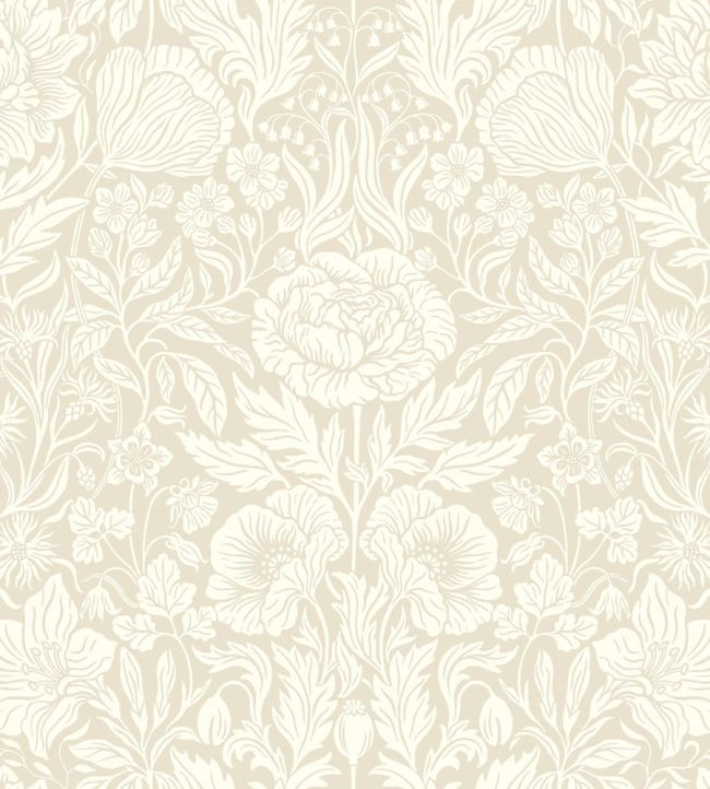 Hildasholm Wallpaper by Borastapeter Linen