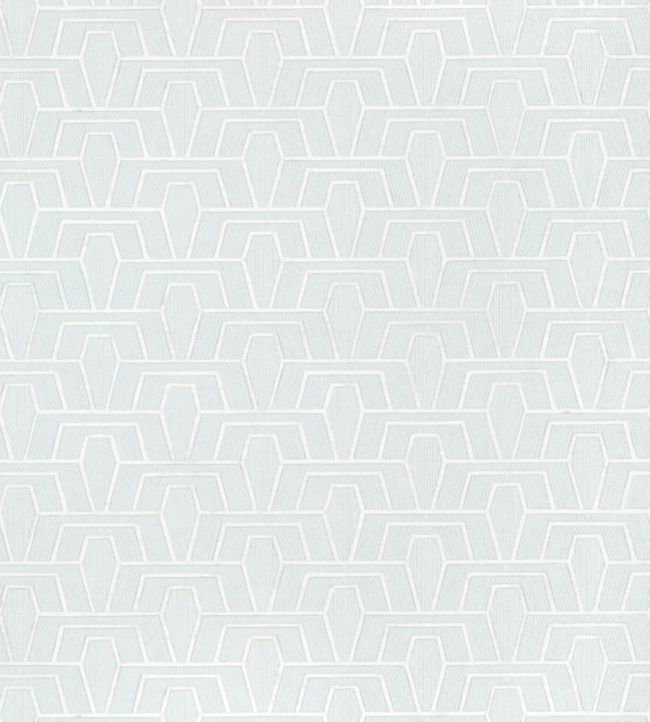 Hinton Tunnel Wallpaper by Thibaut Soft Blue