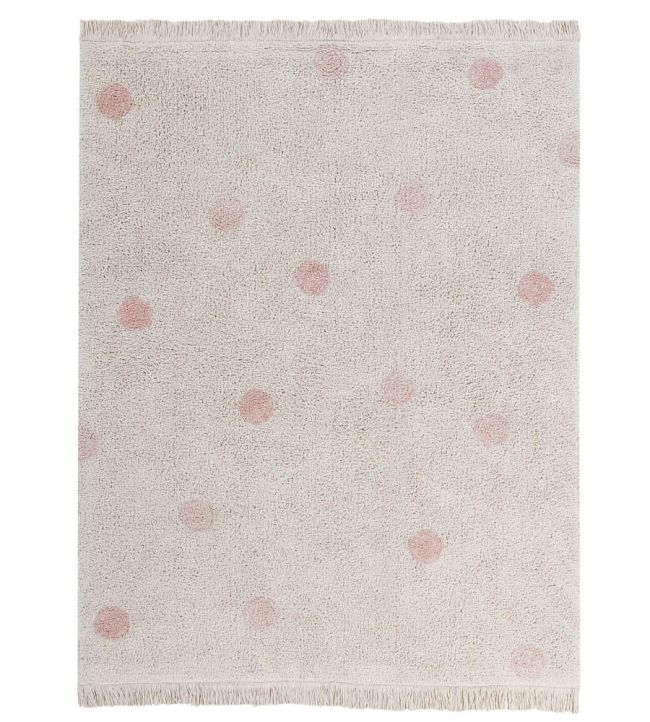 Lorena Canals Hippy Dots Natural rug Vintage Nude C-HIDO-VNU Vintage Nude