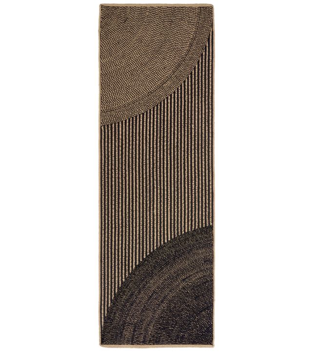 Elitis Holiday Runner rug Black TA116-82-06 Black