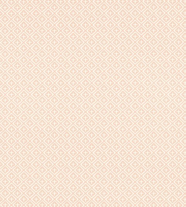Holiday Trellis Wallpaper by Thibaut Blush