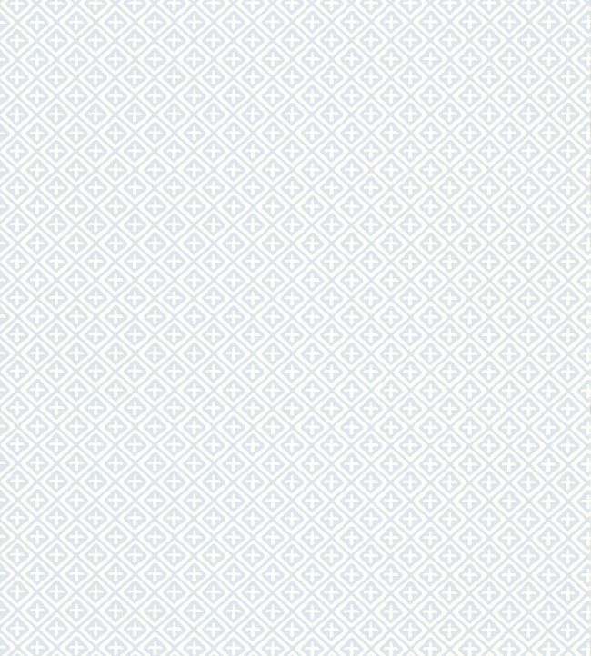 Holiday Trellis Wallpaper by Thibaut Spa Blue