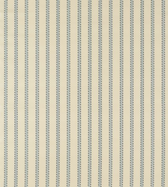 Holland Park Stripe Outdoor Fabric by Morris & Co Slate/Linen