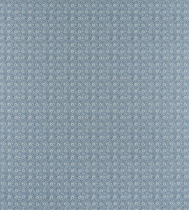 Holly Trellis Fabric by Anna French Blue