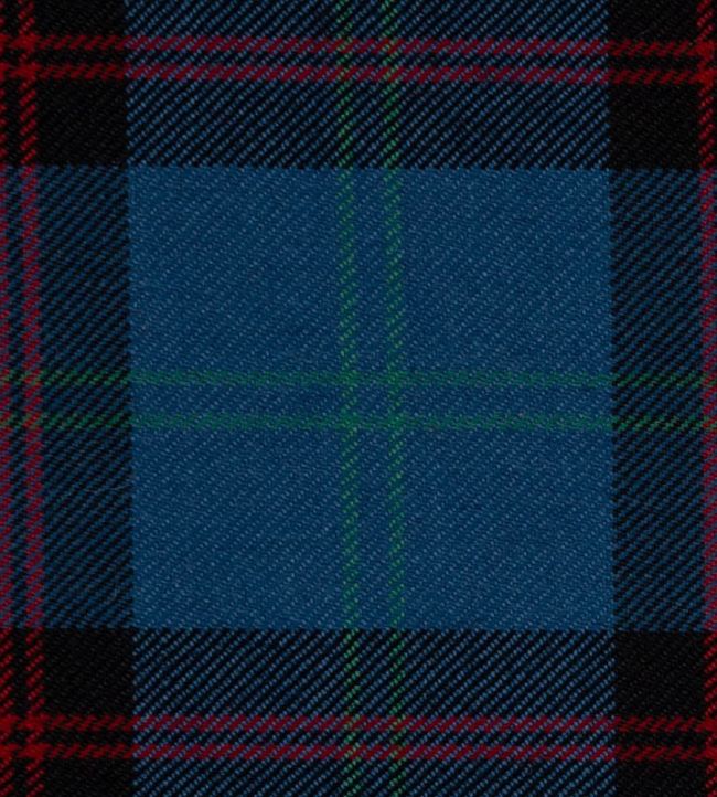 Home/Hume Anc Fabric by The Isle Mill Blue/Green/Red