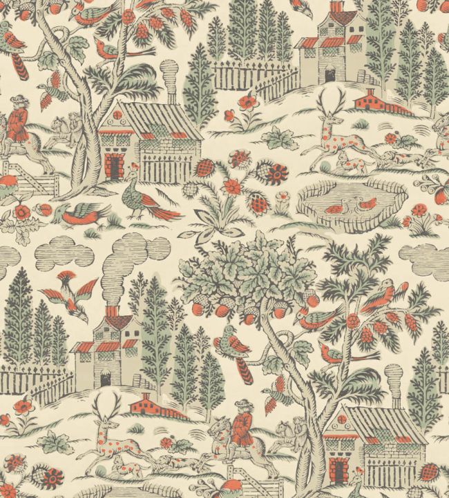 Home Park Wallpaper by GP & J Baker Antique