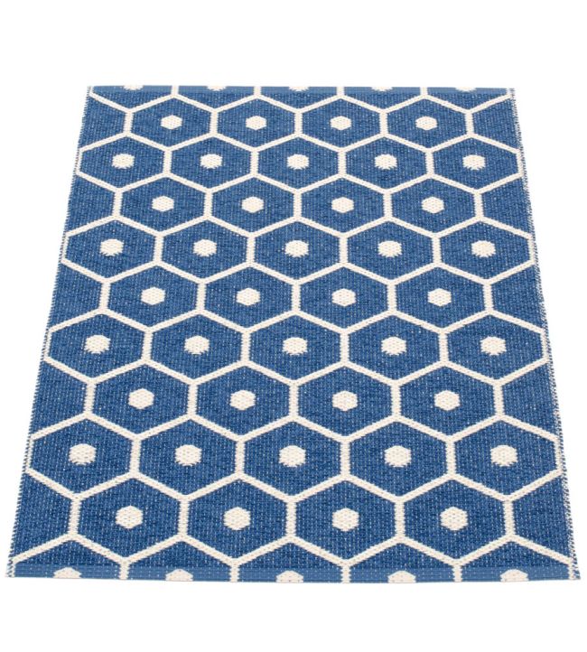 Pappelina Honey rug Denim/Vanilla HO3E716 Denim/Vanilla