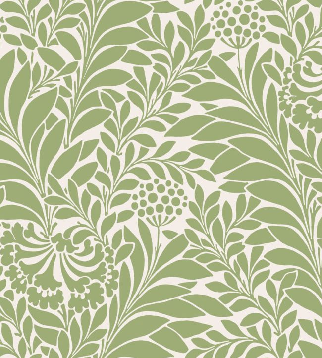 Honeysuckle Wallpaper by Cole & Son Spring Green