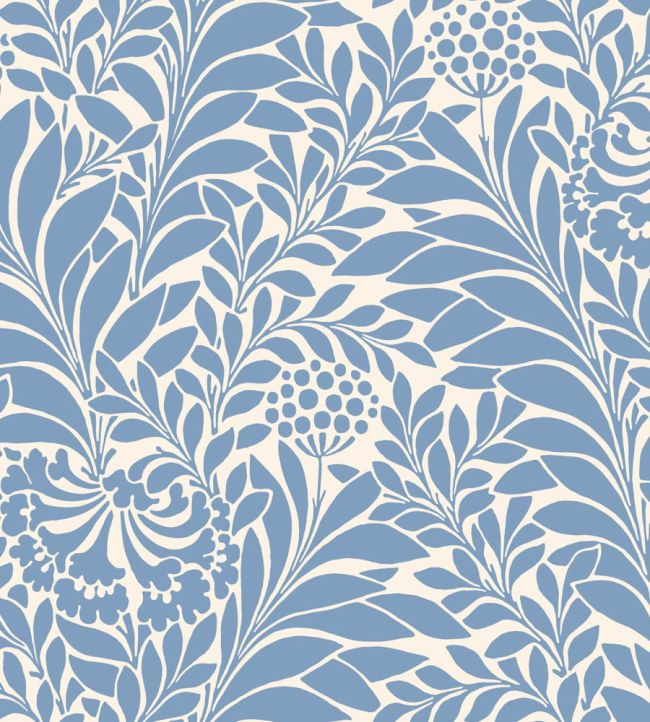Honeysuckle Wallpaper by Cole & Son Cornflower Blue