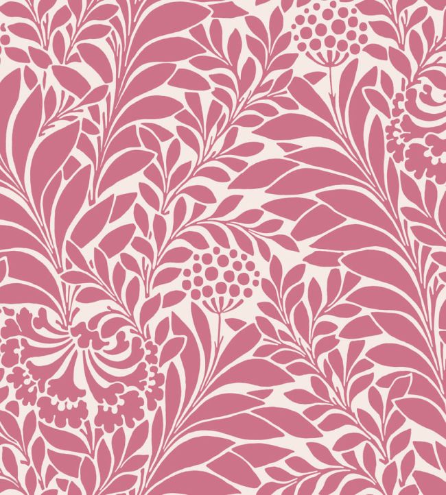 Honeysuckle Wallpaper by Cole & Son Raspberry