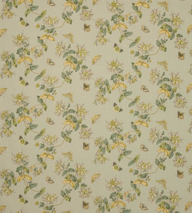 Honeysuckle Fabric by Colefax and Fowler Old Blue