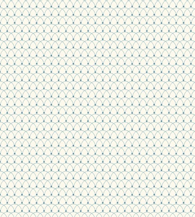 Hoopla Wallpaper by DADO Blue