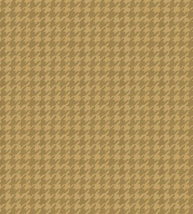 Hounds Tooth Fabric by Arley House Dijon