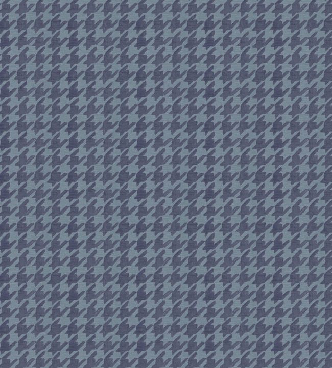 Hounds Tooth Fabric by Arley House Dove