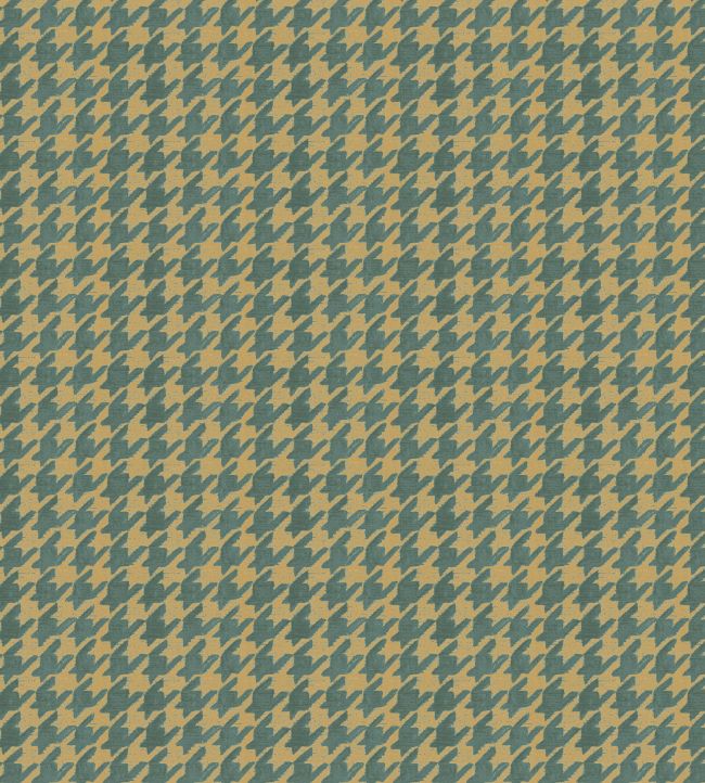 Hounds Tooth Fabric by Arley House Gold