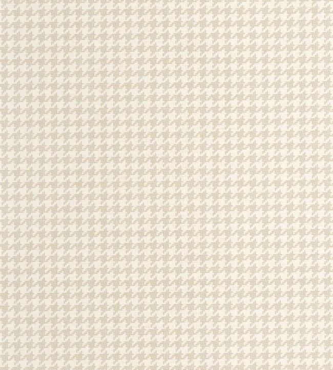 Houndstooth Wallpaper by Casadeco Beige lin